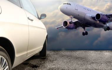 Shipping car across country by plane